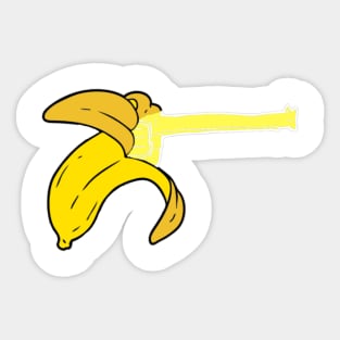 Banana Gun Sticker